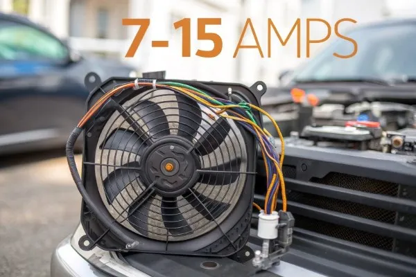 radiator fan amps radiator fan amps