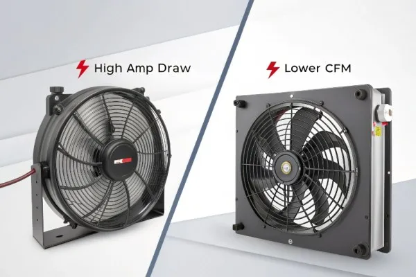 higher amp radiator fan higher amp radiator fan